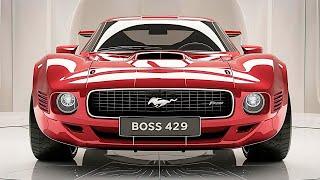 Exclusive LOOK 2025 Ford Mustang Boss 429 Reveal The Ultimate Muscle Car Returns