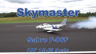 Chetan Saraf - Skymaster Sabre F-86F Scale Jet Flt 2 - 8-13-2022