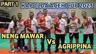 BIKIN HEBOH‼️NENG MAWAR️AGRIPPINA SI RAJA TARKAM DI KAPOLDA ACEH CUP 2023Part 1