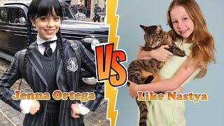 Jenna Ortega WEDNESDAY VS Like Nastya Transformation 2024  From Baby To Now