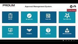 Approval Management System - Mendix Solution - PROLIM