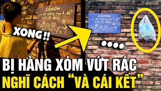 Bị hàng xóm liên tục TREO RÁC ở tường nhà cô gái nghĩ cách và CÁI KẾT BẤT NGỜ Tin Nhanh 3 Phút