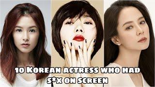10 Korean actress who Did It on screen