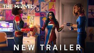 Marvel Studios’ THE MARVELS – New Trailer 2023 Captain Marvel 2 Movie