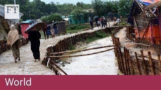 Rohingya refugee camp hit by monsoon