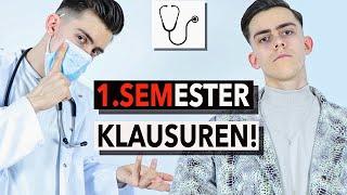 Medizinstudium KLAUSUREN im 1.SEMESTER Lernaufwand wie schwer? Fächer Nachholklausuren