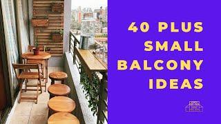 TOP 40 Plus SMALL BALCONY IDEAS  PALLET WOOD PROJECTS  BUDGET FRIENDLY  CHIC DIY INSPIRATIONS