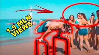 GIrls Reacting To Calisthenics - In Public - Street workout #5