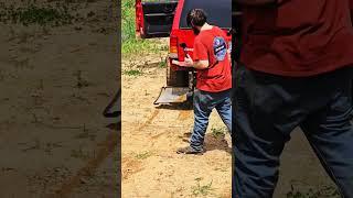 Cherokee Bumper Ripped Off #offroad #fypシ #adip #4x4 #cherokee #viral #jeep #stuck #deep #sand #fun