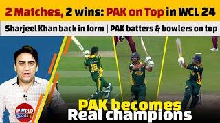 PAK on top in WCL 2024  Sharjeel Khan back in form  World Championship of Legends 2024