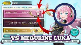 How I Beat THE HARDEST STAGE on Hatsune Miku Tie-In Event Vs Luka - Academy of Ages - Shadowverse