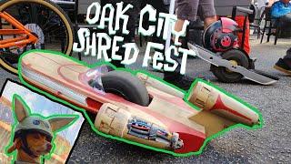 Massive group rides at OAK CITY Shred Fest 3  - VXwheel Tour 4