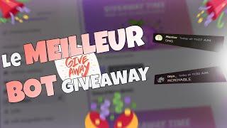 TUTO CONFIGURER le Meilleur BOT GIVEAWAY de Discord