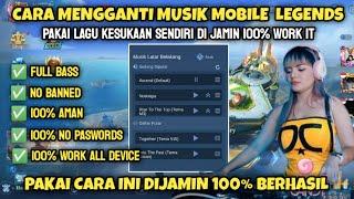 HOW TO CHANGE MOBILE LEGENDS BACKSOUNDS USING YOUR OWN SONG 100% SUCCESSFUL NEW PATCH MOBILE LEGENDS