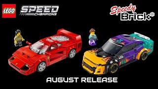 Are they any good? 2 new Lego Speed Champions sets coming 1st of August.