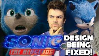 Sonic The Hedgehog Movie Design Being Fixed