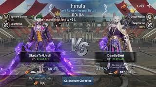 Lineage 2 Revolution Colosseum Battle #1 lots of running