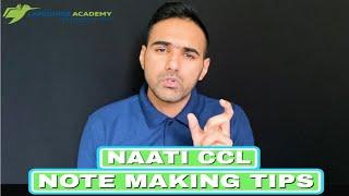 NAATI CCL NOTE MAKING Tips Tricks and Strategies for Hindi Punjabi Nepali Urdu  Language Academy