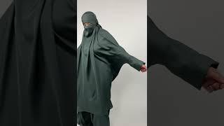 New Mint 2 Piece Jilbab  Muslimah Niqab Fashion