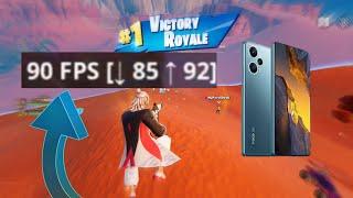 Budget Phone but Beast Performance 90 FPS Fortnite mobile Gameplay