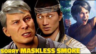 MK1 Liu Kang made Smoke an Orphan ON PURPOSE  Will Hanzo’s Rage Doom Him again? - All Intros 