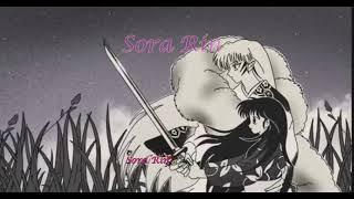 Sesshomaru y Rin  Sesshomaru enseña a portar una espada a Rin