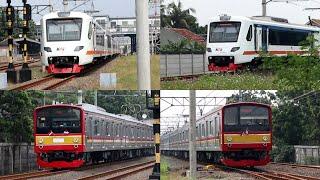 2 Kereta Bandara Railink & 2 KRL JR 205 Series Dalam 1 Video. Aktivitas Kereta Api Di Batu Ceper