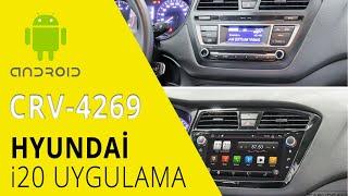 Hyundai i20 Carvocal CRV-4269 Android Multimedya Sistemi Montaj Uygulaması