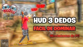 LOS MEJORES CUSTOM HUD BRASILEÑOS A 3 DEDOS  Nível PC  Garena Free fire