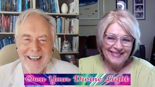 Hans Wilhelm on Own Your Divine Light show with Aila Sirona Miller