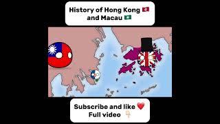 History of Hong Kong and Macau Countryballs  #history #polandball #countryballs #hongkong #macao 2