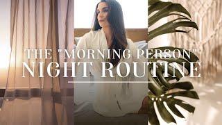 BECOME A MORNING PERSON WITH THIS NIGHT ROUTINE  9 tips for an early & productive following day