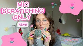 ASMR Intense mic scratching for sleep with all mic covers🪽
