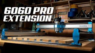 Installing the 6060 extension kit for the Sainsmart 4040 Pro CNC machine