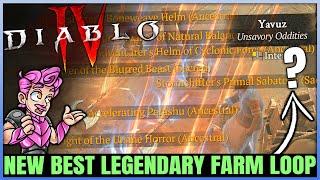 Diablo 4 - New Best Legendary Farm Loop - 85+ An Hour - Secret to Fields of Hatred - Full Guide