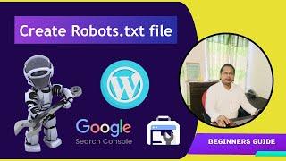 How to create robots.txt file  Customize & Edit robots file wordpress