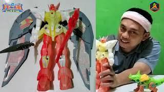 SERUNYA..‼️BERMAIN DINOSAURUS & ROBOCOP BERSAYAP