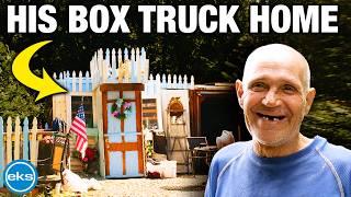 Homeless Man Evicted Life Inside A Rusty Box Truck  Erik K Swanson