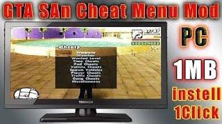 GTA San Andreas Cheat Menu Mod Free Download for PC New Version 5.0