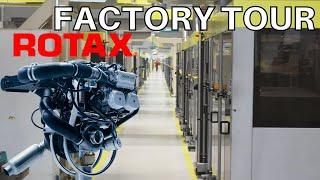 BRP ROTAX FACTORY TOUR Where MILLIONS of Engines are Manufactured