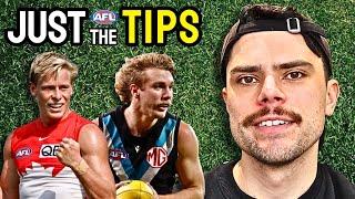 AFL Prelim Final Predictions  JUST THE TIPS