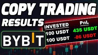 Bybit Copy Trading Real Results Invested in 5 Traders