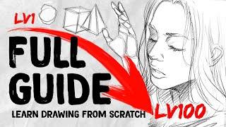 LEARN TO DRAW FROM 0 to 100  Roadmap DrawlikeaSir