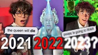 i predicted the queens death...