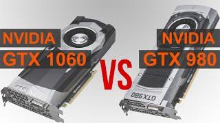 NVIDIA GTX 1060 vs GTX 980