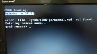 Fix GRUB Rescue Error in Arch Linux