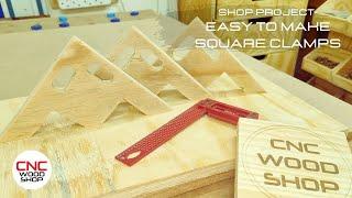 Quick and East to Make Clamping Squares