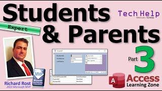 How to Properly Relate Students & Parents in a Microsoft Access Database Part 3