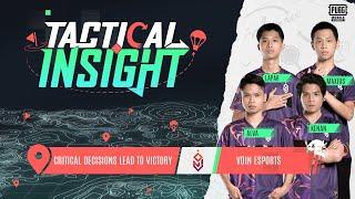 Tactical Insight EP01 - Critical decisions of Voin Esports  2023 PMSL