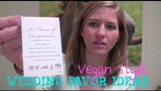 Five Eco-Frendly & Vegan Wedding Favor Ideas